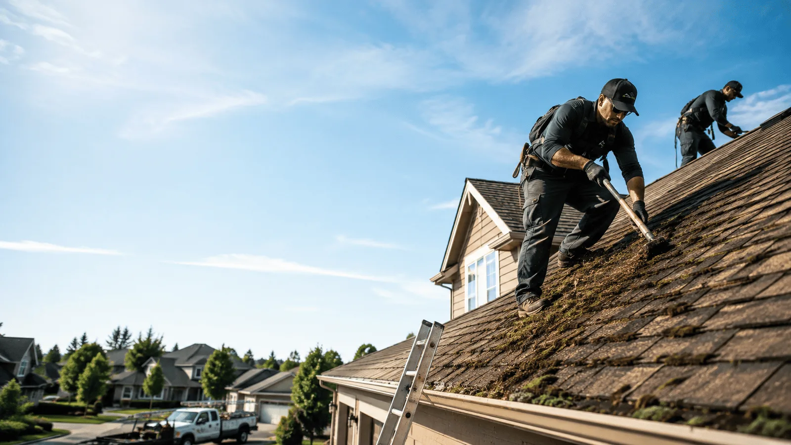 Roof Moss Removal in Seymour, IL near me